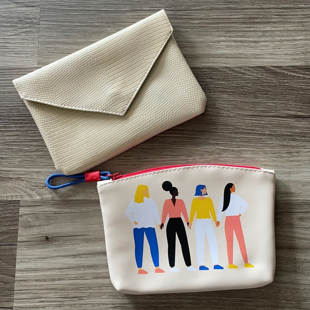 🆕 2 Makeup Cosmetic Toiletry Bags